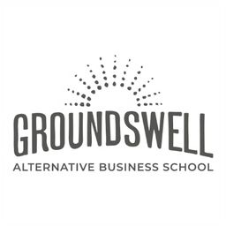 Groundswell Alternative Business School logo